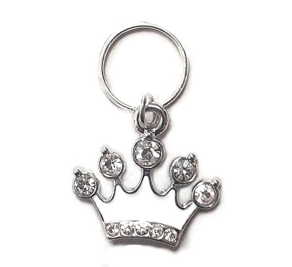 Amuleto de coleira de coroa para animais de estimação